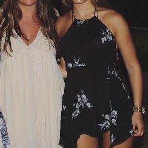 Floral Free People romper